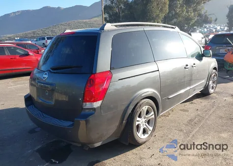 2005 Nissan Quest 3.5 z USA, uszkodzony, nr VIN 5N1BV28U65N105452